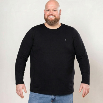 Alca Basic O-Fit Heren Longsleeve Ronde Hals