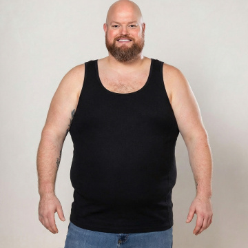 Alca Rib O-Fit Heren Singlet 