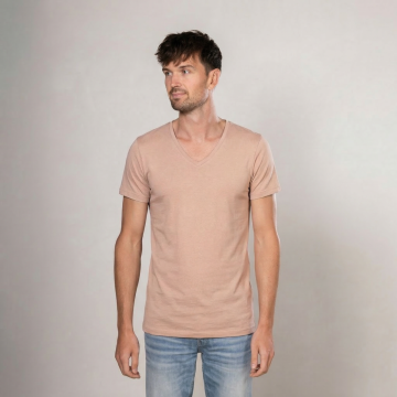 Alca Basic Regular Fit Herren T‑Shirt Extra Lang